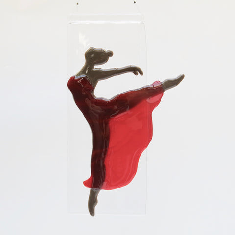 Modern dancer - red dress