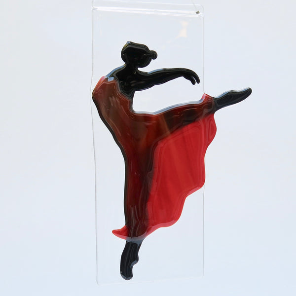 Modern dancer - red dress