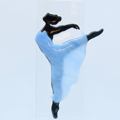 Modern dancer - blue dress