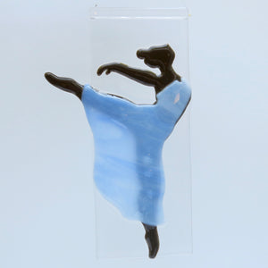Modern dancer - blue dress